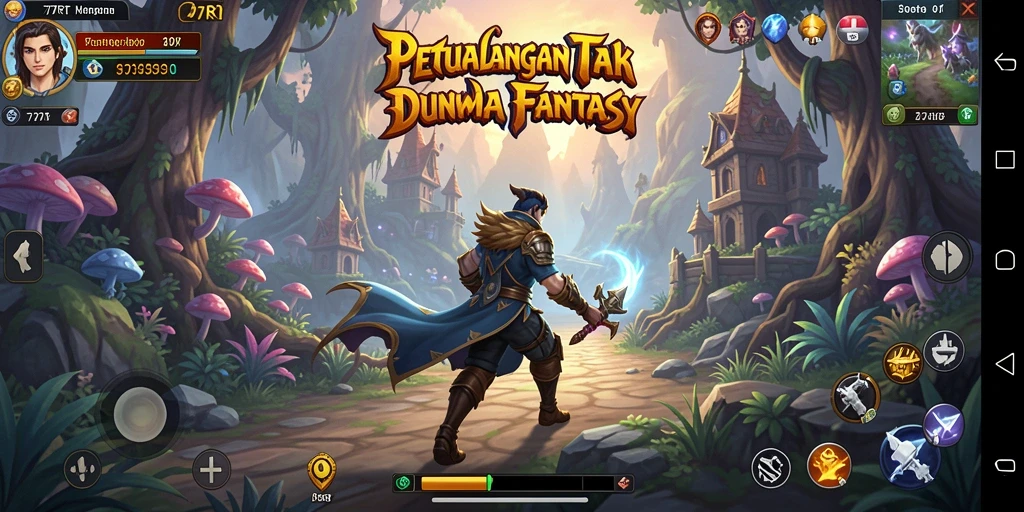 Screenshot gameplay 77RT menampilkan petualangan seru dan grafis yang menakjubkan.