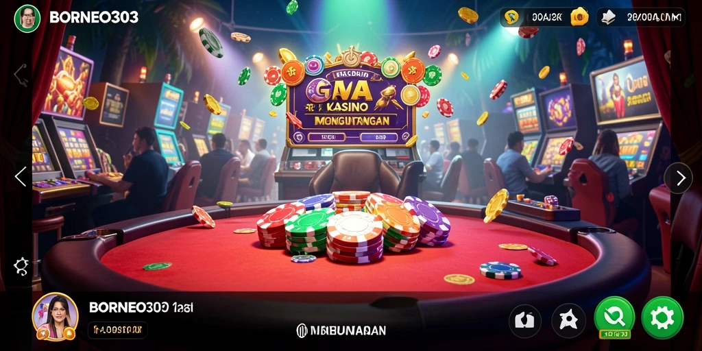 Screenshot gameplay Kasino yang menarik dan penuh aksi.