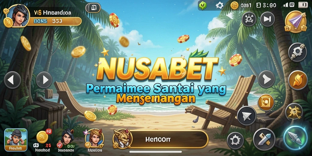 Tampilan gameplay <strong>NUSABET</strong> yang seru dan mengasyikkan.