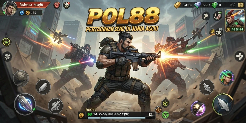Tampilan gameplay POL88 yang mendebarkan dan penuh aksi.